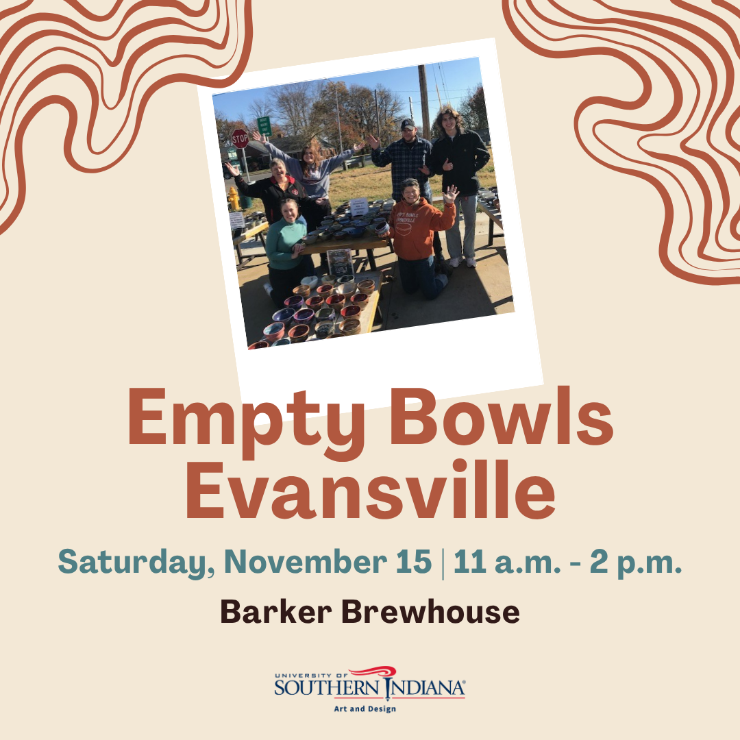 USI Ceramics Department to host Filling Empty Bowls for Veterans event at Barker Brewhouse