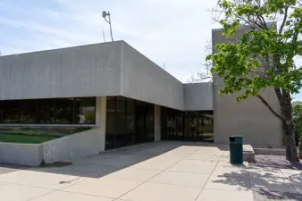 Campus life photo showing student activities and facilities