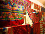 Central American woven, embroidered and appliqued garments from the USI Art and Aakhus collections.