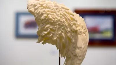 Icarus Escape 3D Print 2015 Joan deJong, University of Southern Indiana