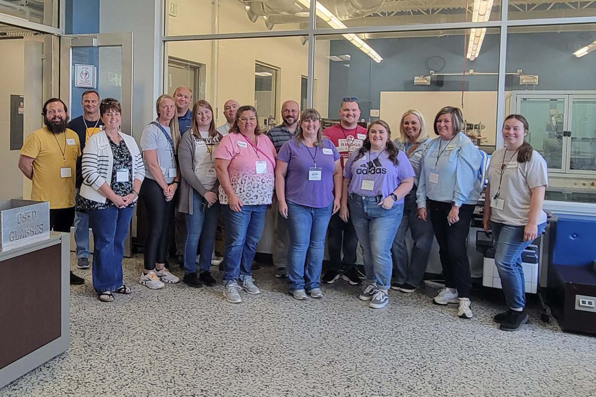 Grow Southwestern Indiana Teacher Manufacturing Bootcamp hosts local educators 