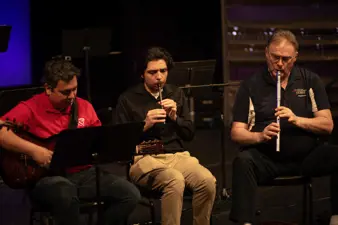 Campus life photo showing student activities and facilities