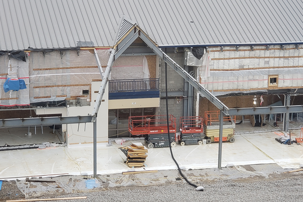 Construction projects moving forward on campus