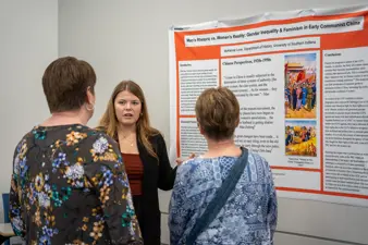 Campus life photo showing student activities and facilities