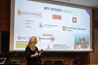 Campus life photo showing student activities and facilities