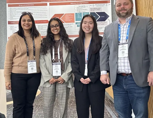 USI computer science students recognized among top research teams at international supercomputing conference  