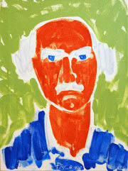 "Self-Portrait", 85-M3, 2010.003.040, by Stephen Pace