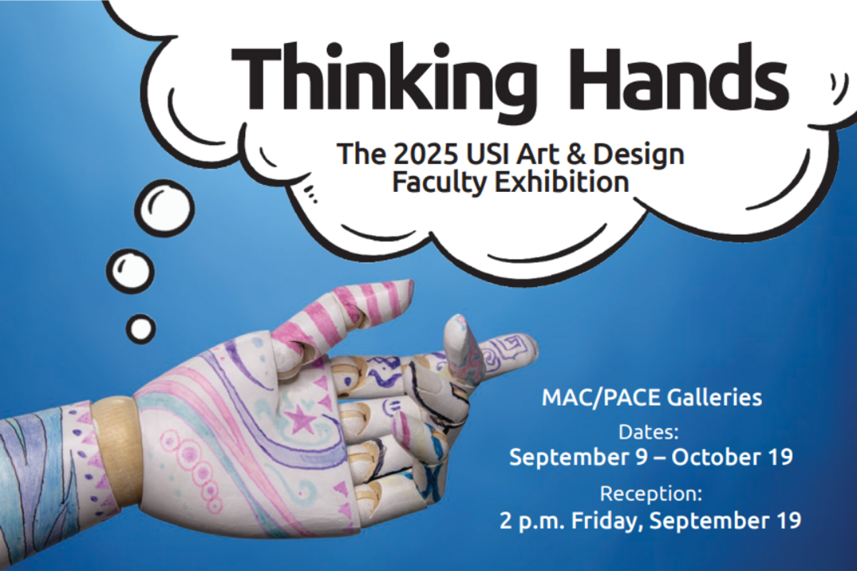 USI MAC/Pace Galleries presents Thinking Hands: the 2025 USI Art and Design Faculty Exhibition 