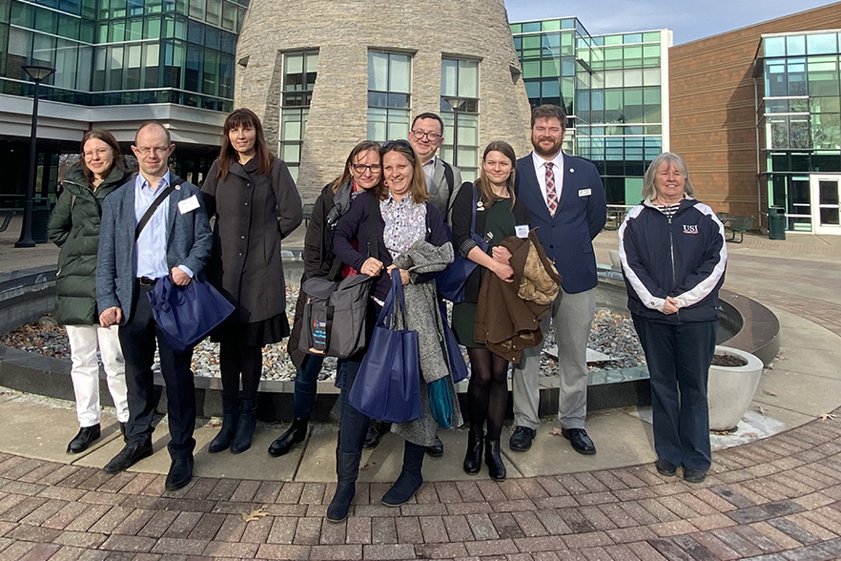 USI welcomes Polish delegation to discuss mental health and disability resources