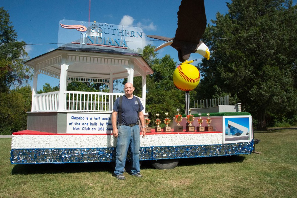One more float down West Franklin Street