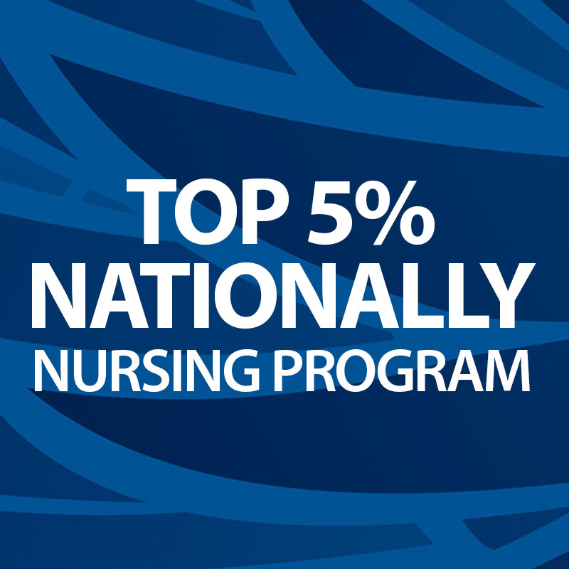 Top 5% Nationally Nursing Program
