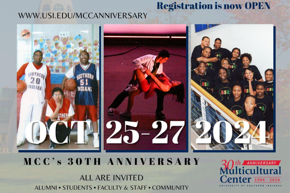USI Multicultural Center to celebrate 30th anniversary October 25-27 