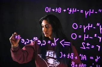 Campus life photo showing student activities and facilities