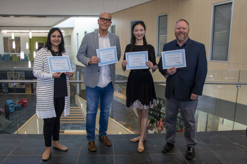 Drs. Srishti Srivastava, Curt Gilstrap, Bohan Ye, and Mark McKnight