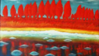 "Untitled" by David Jones Collection of Magaret Skoglund