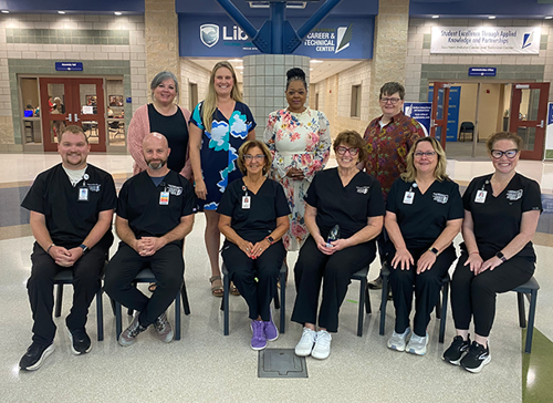 SICTC teachers with Partnership Matters Award and AHEC Team