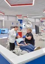 Campus life photo showing student activities and facilities