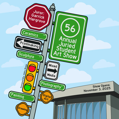 56th annual USI Efroymson Family Fund Juried Student Art Show on display in McCutchan Art Center/Pace Galleries