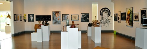 Multiple artworks in the Gallery