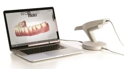 Photo of someone getting a digital scan