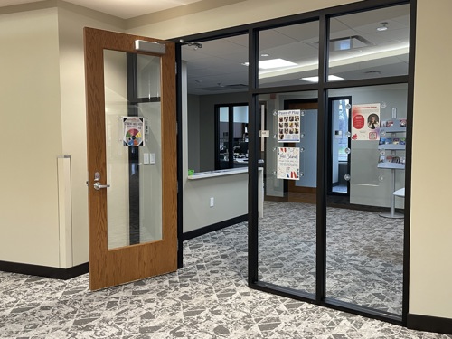 Student Wellness office suite in the RFWC