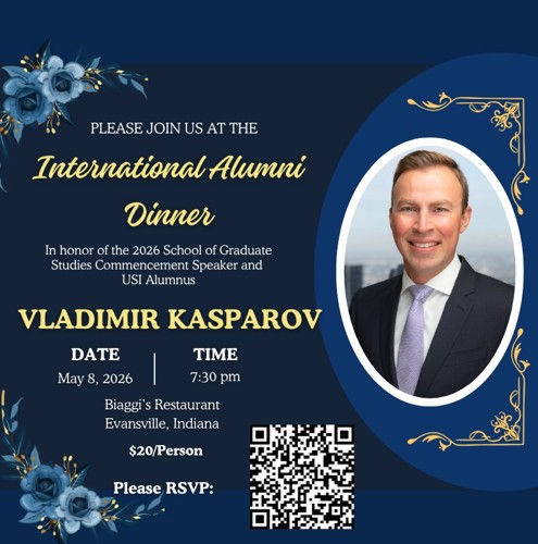 International Alumni Dinner invitation 2026