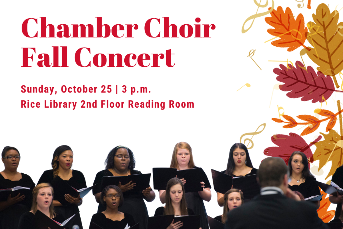 Chamber Choir to perform Fall Concert 