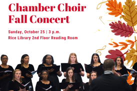 Chamber Choir to perform Fall Concert 