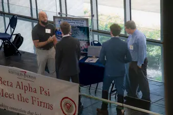 Campus life photo showing student activities and facilities