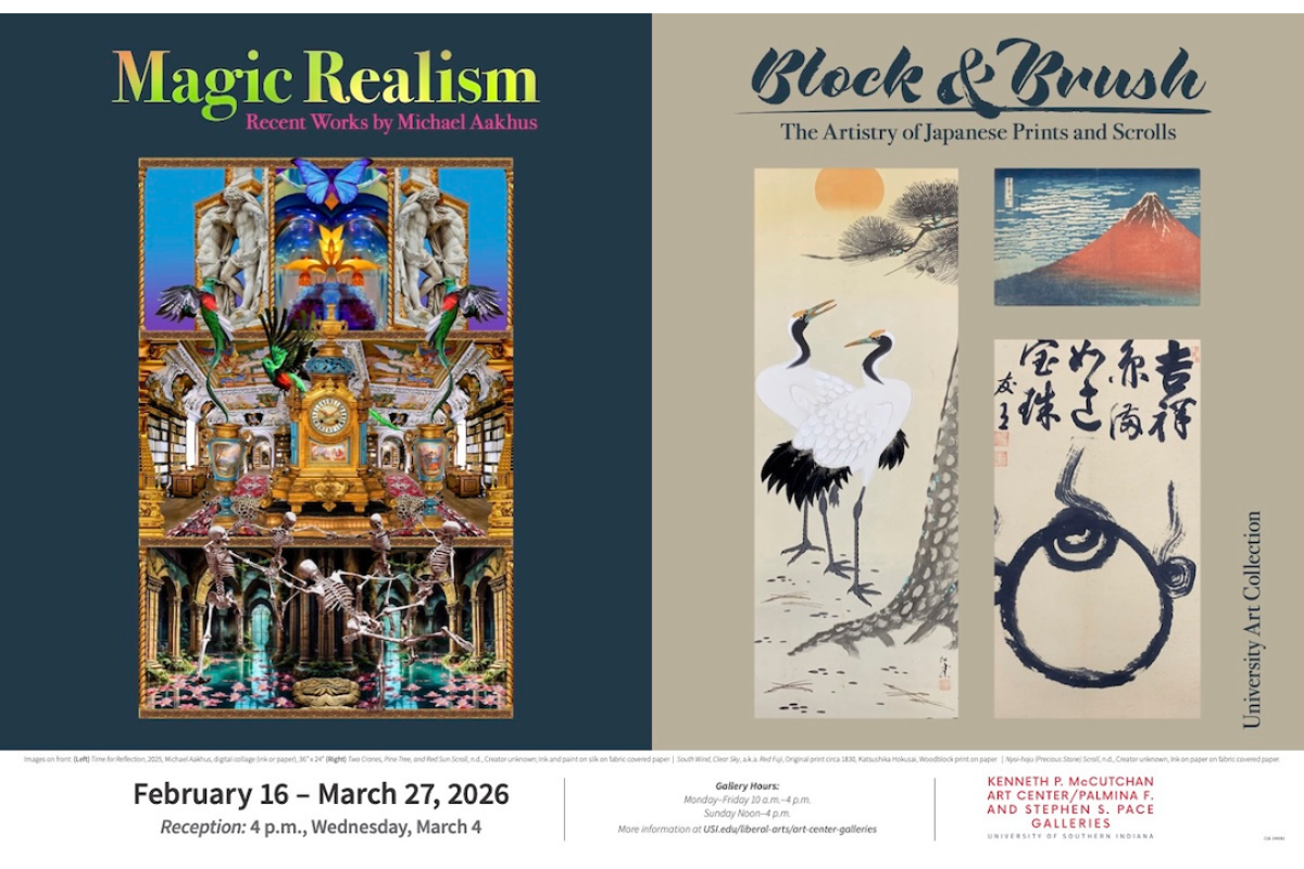 USI MAC/Pace Galleries to present Magic Realism: New Works by Michael Aakhus and Block & Brush: The Artistry of Japanese Prints and Scrolls  - News article image
