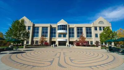 Campus life photo showing student activities and facilities